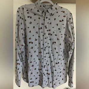 Kavu Men’s Long-Sleeve Button-Down